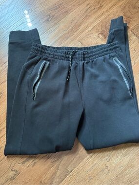 Old Navy Black Men's Jogger Sweatpants with Zip Pockets